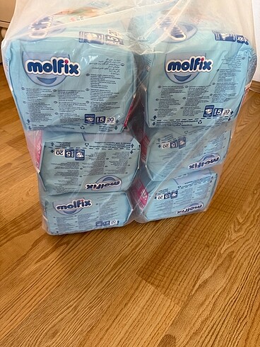 5 Beden: 11-25 kg Beden Molfix 5 numara bebek bezi