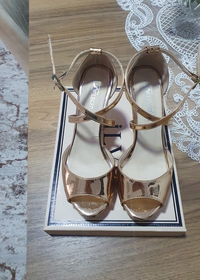 Parlak abiye ayakkabi  - Görsel 3