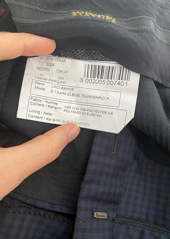 50-6 drop Beden gri Renk Altınyıldız Nano Erkek Takım Elbise