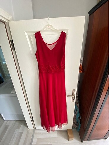 Zara hasarsız sorunsuz uzun elbise