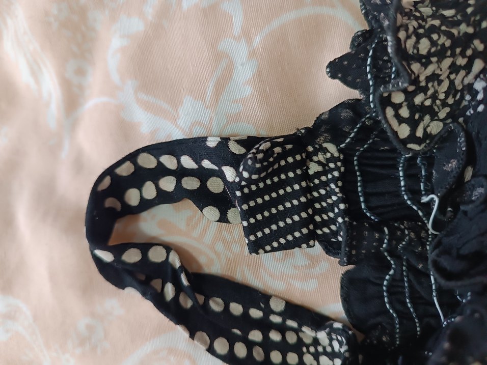 Piliseli  askılı elbise - Görsel 3