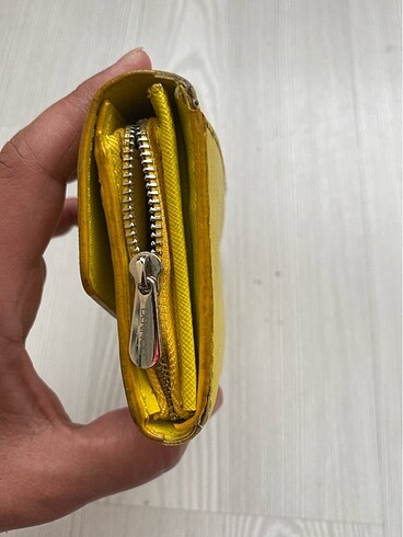 Beden sarı Renk Derimod cüzdan