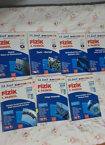 12.sınıf çap fizik fasikülleri