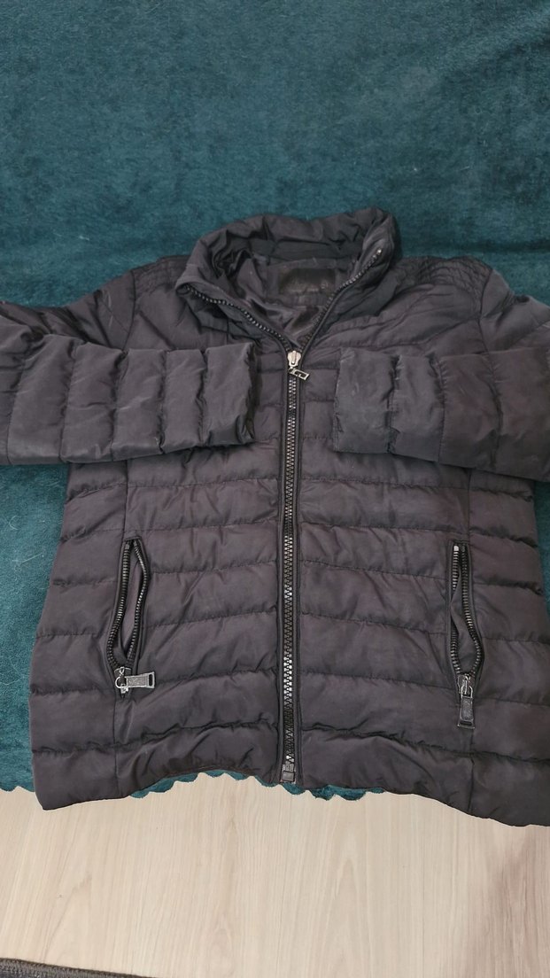 Siyah erkek mont - Görsel 2