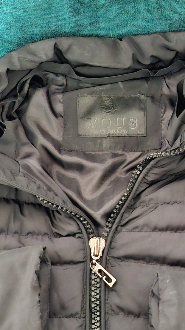 Siyah erkek mont - Görsel 4