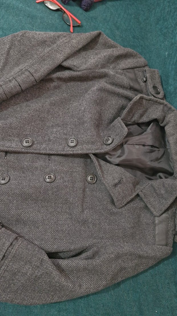 Gri Düğmeli Erkek Ceket - Görsel 3