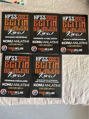 Kpss eğitim bilimleri konu anlatım kitapları