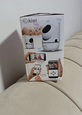 Kiwi Baby Beyaz IP Bebek Kamerası - Görsel 2