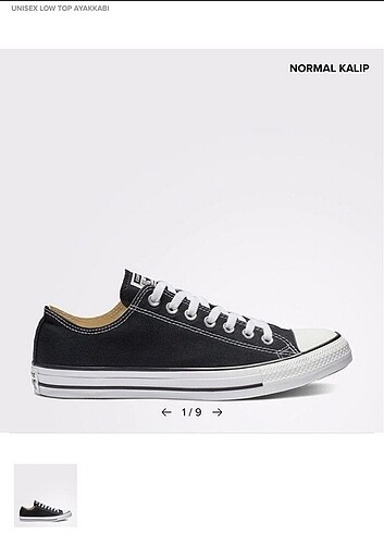 35 Beden Unisex converse 35 numara ayakkabı 