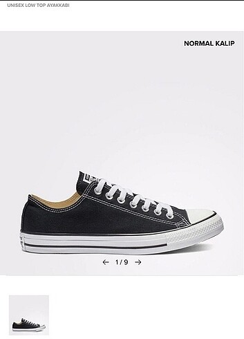 35 Beden Unisex converse 35 numara ayakkabı 