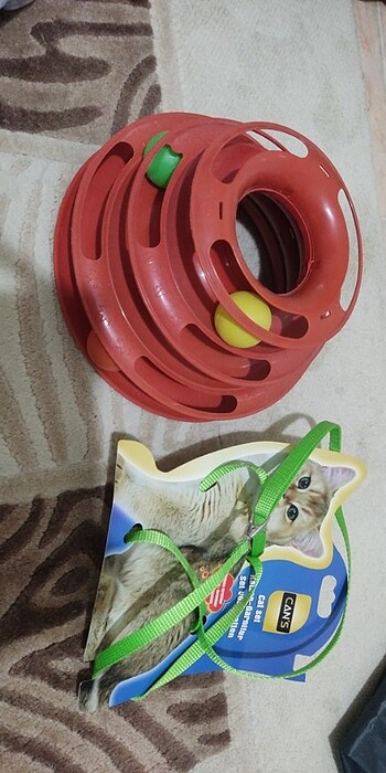 Kedi Oyuncağı ve Göğüs tasması
