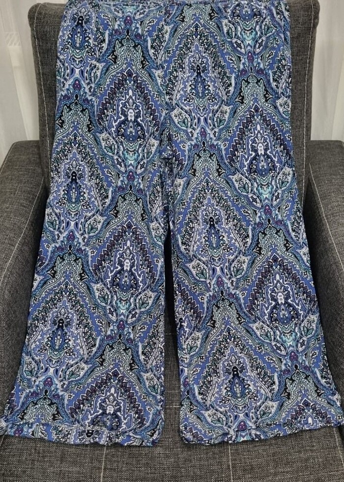 Mavi desenli Kadın Alt - Görsel 2