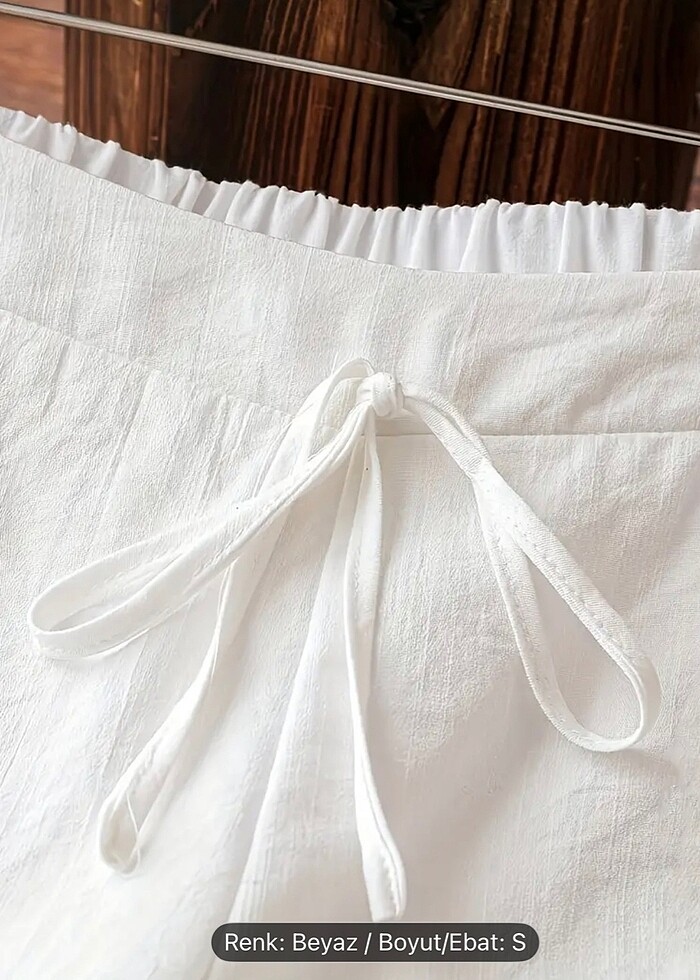 Beyaz pantolon - Görsel 3