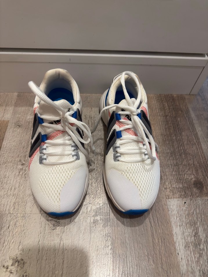 Beyaz Bağcıklı Kadın Spor Ayakkabı - Görsel 2