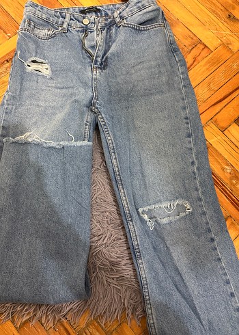Trendyol & Milla Detaylı wide leg kot pantolon