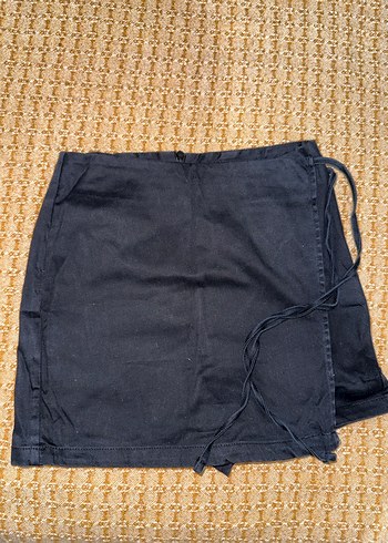 34 Beden Siyah Mini Boy Şort Etek