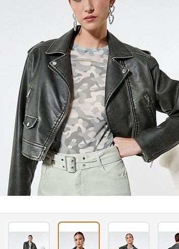 crop suni deri ceket