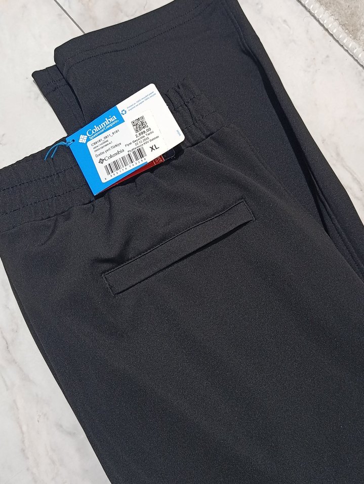 Columbia Siyah Outdoor Erkek Eşofman Altı - Görsel 5