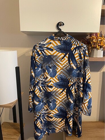 m Beden çeşitli Renk Desenli Kimono