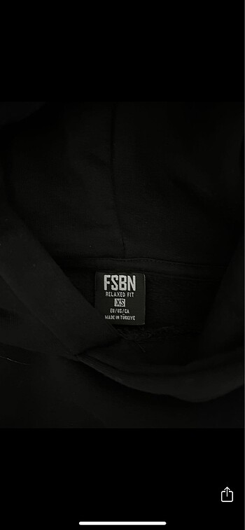 xs Beden siyah Renk Taşlı sweatshirt