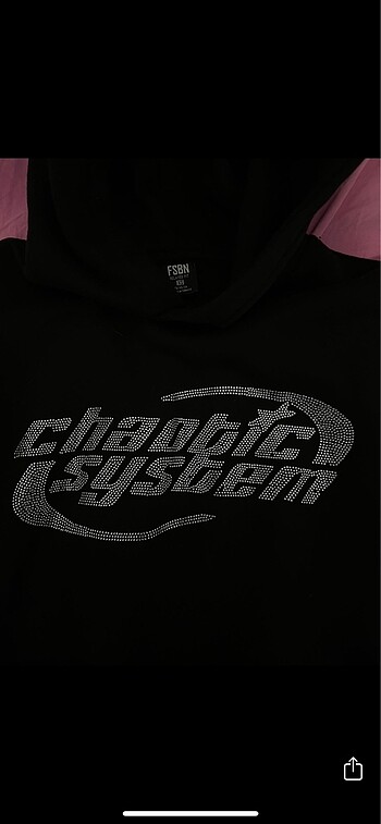 xs Beden Taşlı sweatshirt