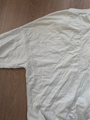 l Beden beyaz Renk Sweatshirt