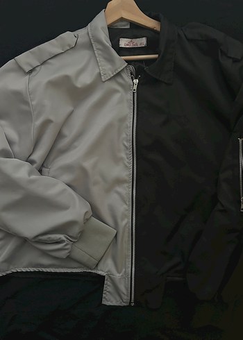 Bershka İki renkli bomber ceket