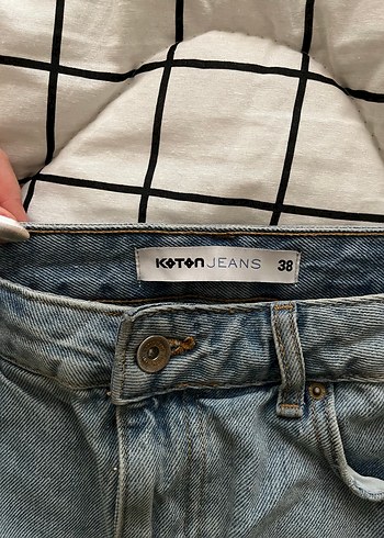 Koton Kot Bol Kesim Midi Kot Etek