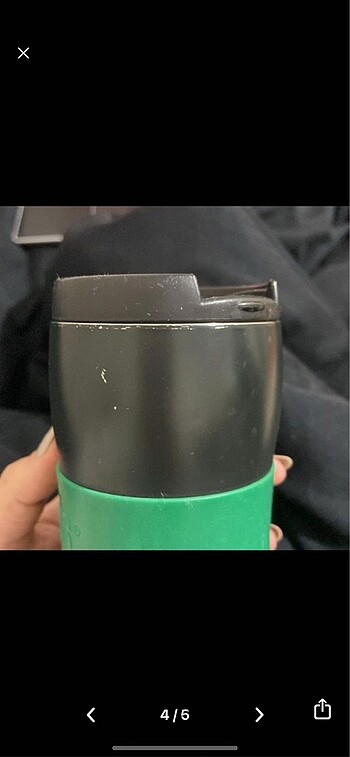 Beden siyah Renk Starbucks Klasik Seri Termos