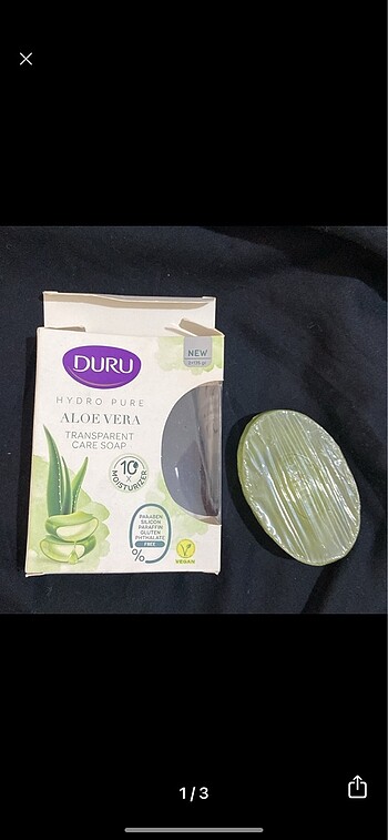 Dove Aloe Vera Şeffaf Bakım Sabunu