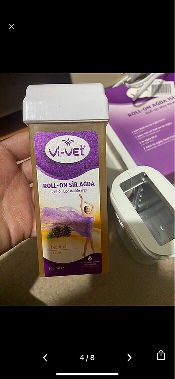 Beden Renk Vi-Vet Roll-On Ağda Isıtıcı Seti