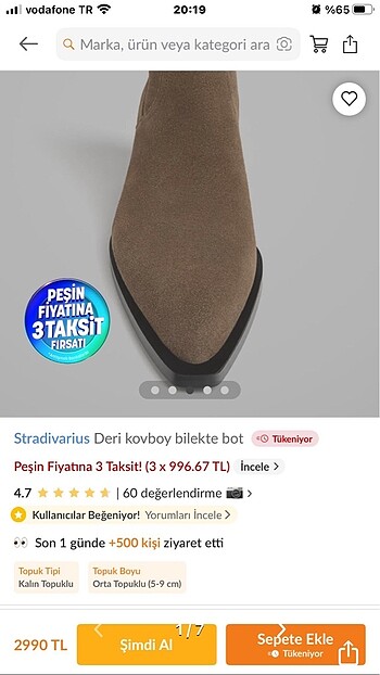Stradivarius Stradivarius kadın bot