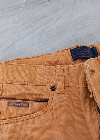 7 Yaş Beden HAKİ SARI ÇOCUK PANTALON