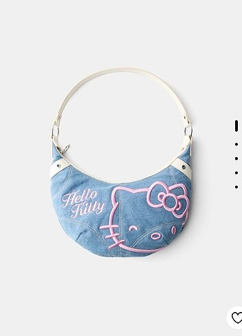 Bershka Bershka Hello Kitty Kot Kol Çantası