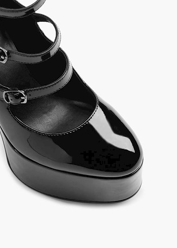 Deichmann Rugan Gotik Tarz Platform Topuklu Aykkabı