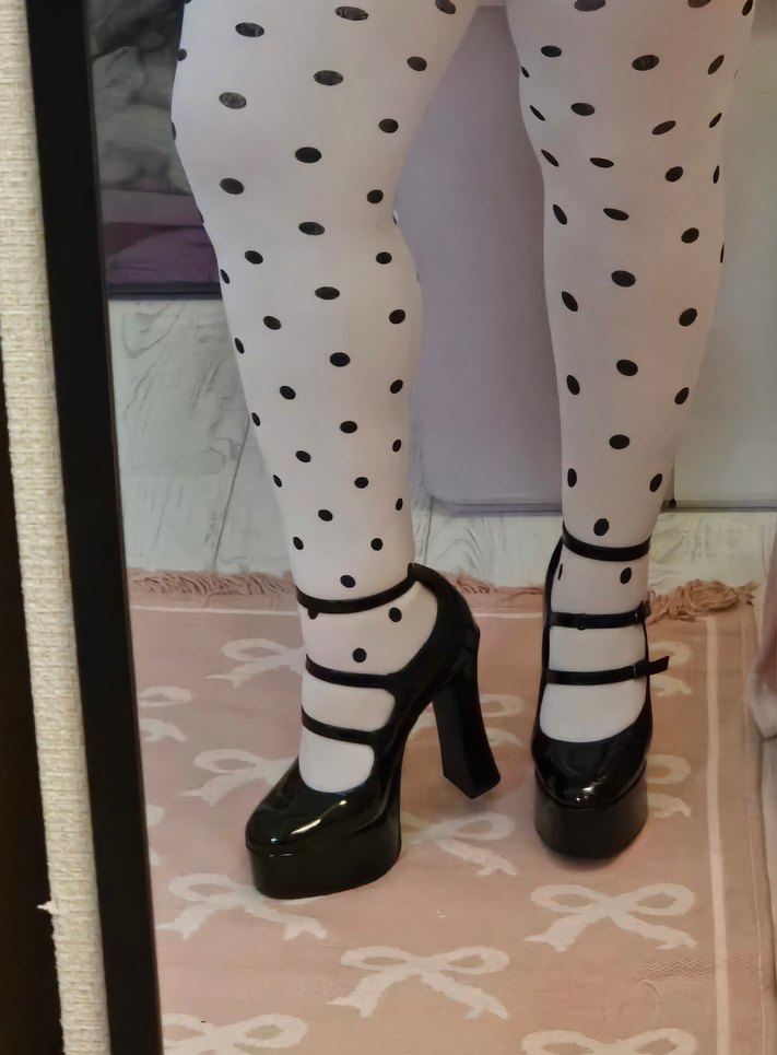 Rugan Mary Jane Platform Topuklu Ayakkabı - Görsel 5