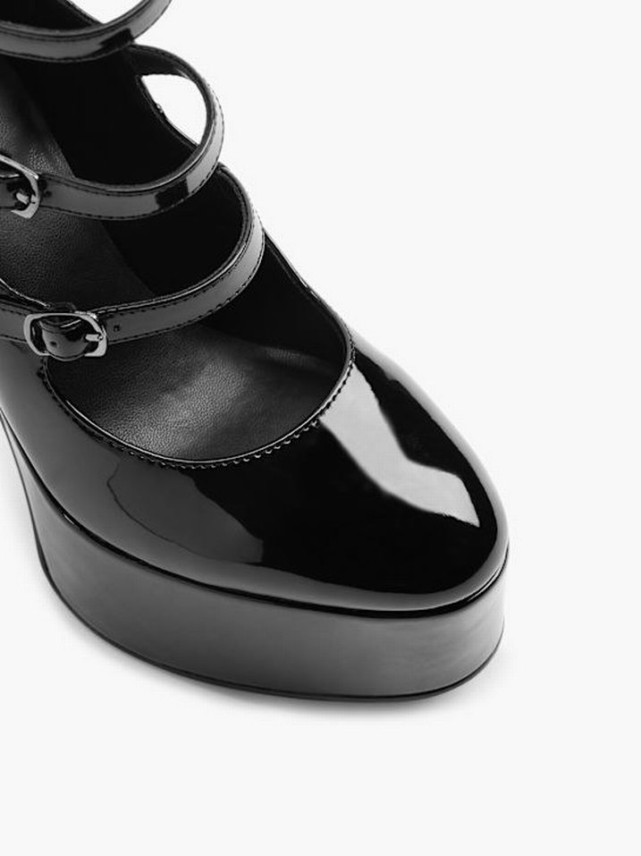 Rugan Mary Jane Platform Topuklu Ayakkabı - Görsel 2