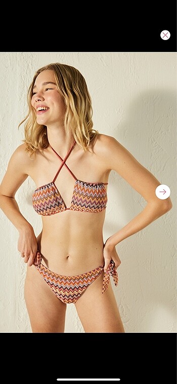 34 Beden Penti Renkli Bikini Altı