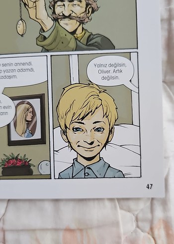 Oliver Twist - Charles Dickens cizgi roman - Görsel 2