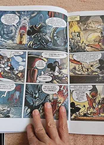 Disney Çizgi Klasikler Drakula - Mickey'li - Görsel 4