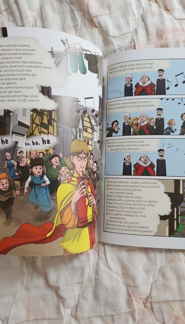 Fareli Köyün Kavalcısı - Çizgi roman - Görsel 5