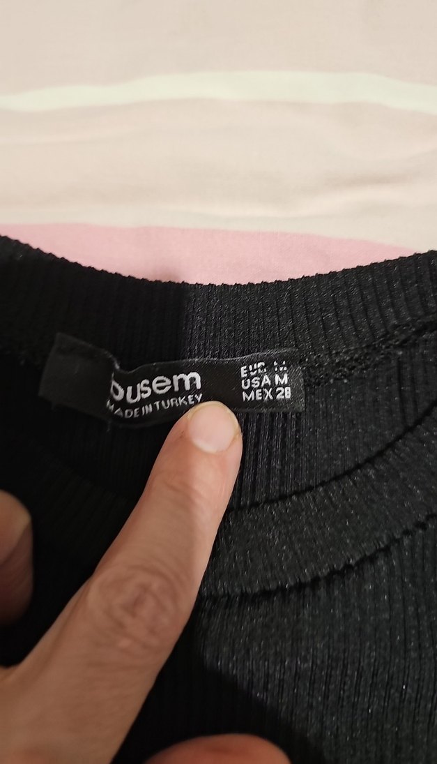 M beden siyah bluz - Görsel 2