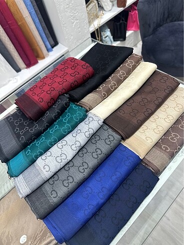 Gucci ithal yün pamuk şal