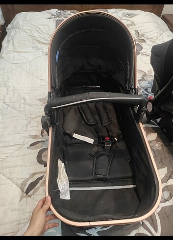 9- 36 kg Beden siyah Renk Bebek arabası