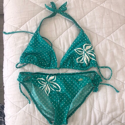 Turkuaz bikini takımı L beden