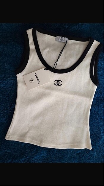 Chanel beyaz atlet