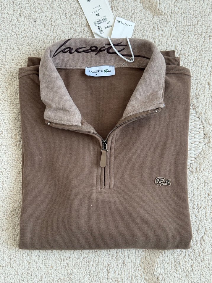 LACOSTE yarım fermuar kazak - Görsel 2