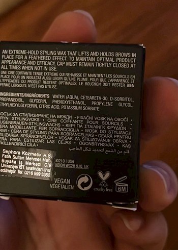 Anastasia Beverly Hills Kaş Şekillendirici Wax - Görsel 3