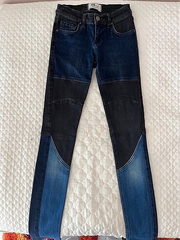 32 Beden siyah Renk Ltb y2k grunge jean