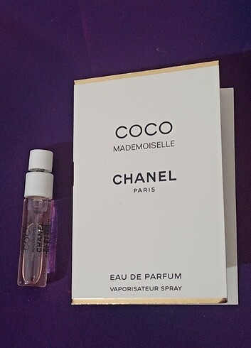  Beden Renk Chanel Coco Mademoiselle Sample